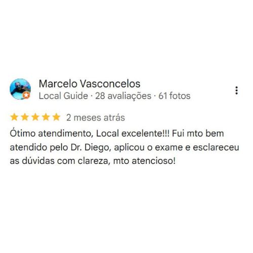 Depoimento Google Dr. Diego Moura